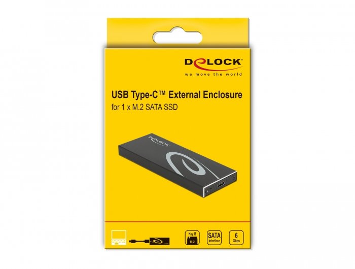 EAN 4043619420032 - DeLOCK 42003 caja para disco duro externo Caja externa para unidad de estado sólido (SSD) Negro imagen 5