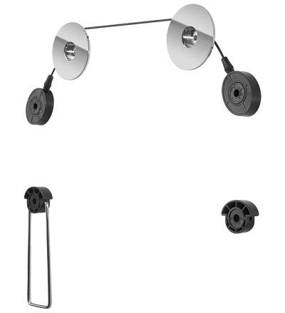 EAN 4040849634901 - Goobay TV EasyMount L 139,7 cm (55") Negro, Plata imagen 1