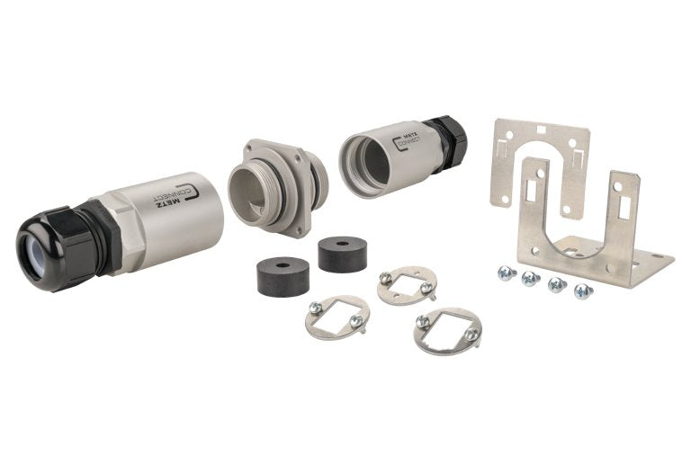 EAN 4251394617589 - METZ CONNECT 14040010-E conector Negro, Blanco imagen 1