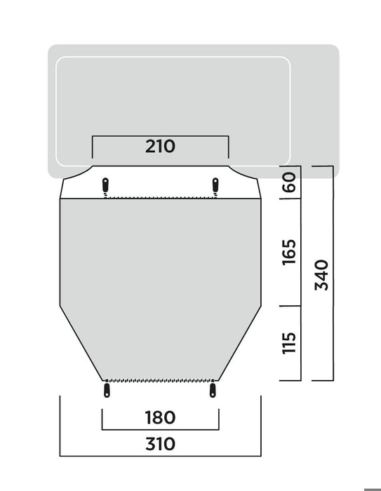 EAN 5709388145284 - Easy Camp Eidfjord Gris Avance independiente para autocaravana imagen 6