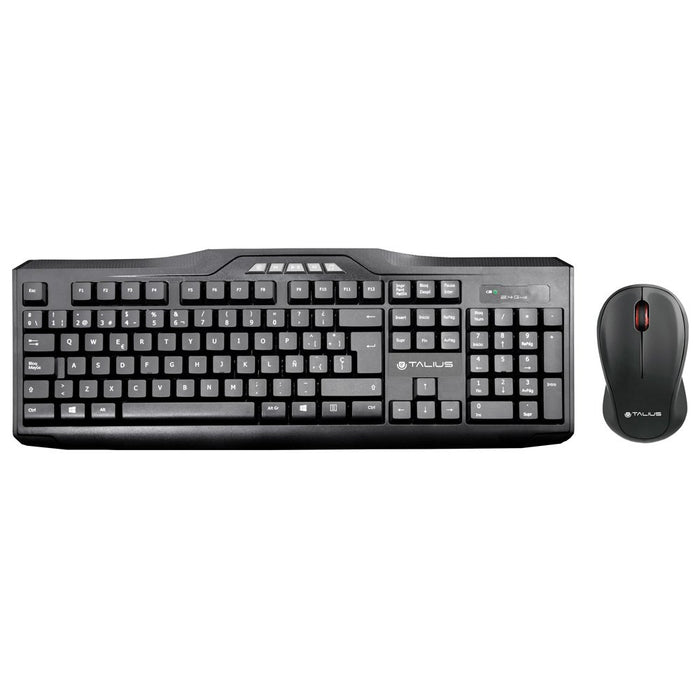 EAN 8436550233841 - TALIUS KB-6001 teclado Ratón incluido Universal RF inalámbrico QWERTY Español Negro imagen 1
