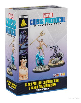 EAN 0841333126124 - Asmodee MCP: Black Panther & Namor 90 min Expansión de juego de mesa Guerra imagen 1