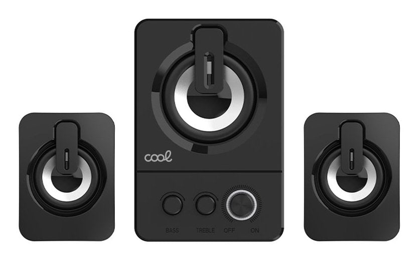 EAN 8434847070933 - COOL Accesorios 8434847070933 conjunto de altavoces 11 W PC/ordenador portátil Negro 2.1 canales 6 W imagen 1