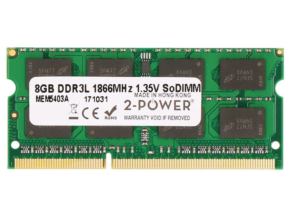 EAN 5055190169735 - 2-Power MEM5403A módulo de memoria 8 GB 1 x 8 GB DDR3L imagen 1