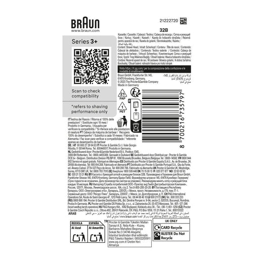 EAN 8700216735797 - Braun Series 3 735797 accesorio para maquina de afeitar Cabezal para afeitado imagen 2