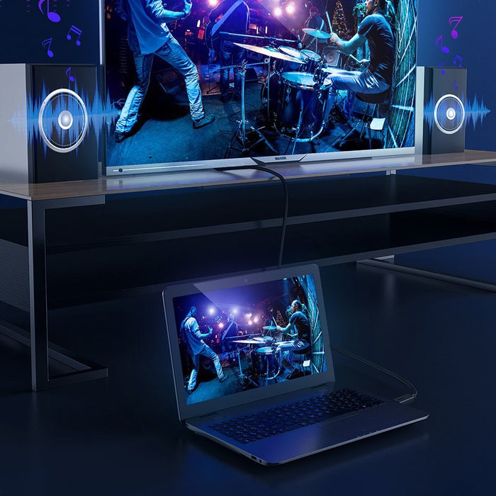 EAN 6953156222526 - Baseus CAKGQ-B01 cable HDMI 2 m HDMI tipo A (Estándar) Negro imagen 5