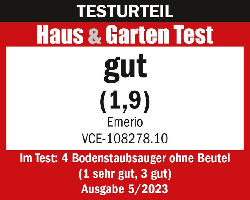 EAN 7333282005580 - Emerio VCE-108278.10 aspiradora 2 L Aspiradora cilíndrica Secar 900 W Bolsa para el polvo imagen 4