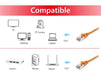 EAN 4015867204801 - Equip 606603 cable de red Naranja 1 m Cat6a S/FTP (S-STP) imagen 3