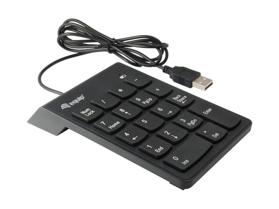 EAN 4015867221433 - Equip 245205 teclado numérico Universal USB Negro imagen 3