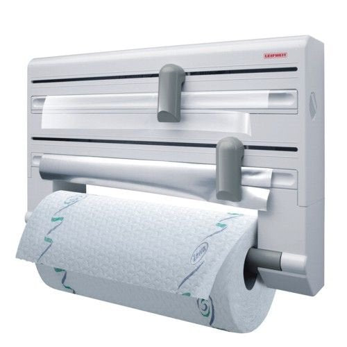 EAN 4006501257031 - Leifheit 25703 portarollo de papel Soporte para toallas de papel colgado en pared Gris, Blanco imagen 1