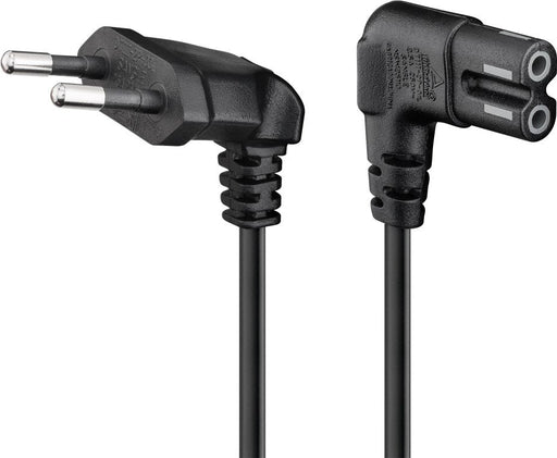 EAN 4040849973505 - Goobay 97350 cable de transmisión Negro 2 m Enchufe tipo C C7 acoplador imagen 1