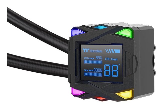 EAN 4711658540270 - Thermaltake LA240-S ARGB Placa base Kit de refrigeración líquida 12 cm Negro 1 pieza(s) imagen 2