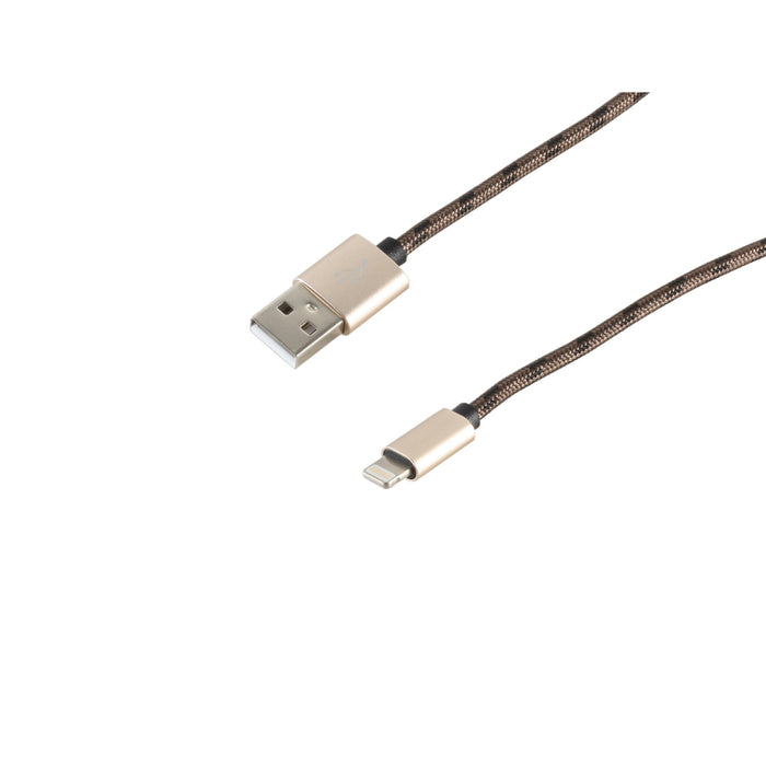 EAN 4017538105301 - S/CONN 14-50078 cable de conector Lightning 0,9 m Marrón imagen 1
