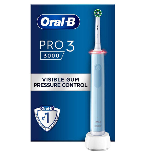 EAN 8006540759752 - Oral-B Pro 3 3000 Cross Adulto Cepillo dental oscilante Azul imagen 1