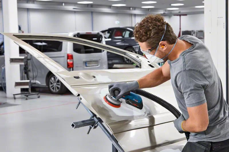 EAN 4059952539645 - Bosch GEX 18V-125 PROFESSIONAL Lijadora rotorbital 10000 RPM 20000 OPM Negro, Azul, Gris imagen 4