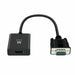 EAN 8054392612060 - Ewent EW9866 adaptador de cable de vídeo 0,202 m VGA (D-Sub) HDMI + 3.5mm Negro imagen 1