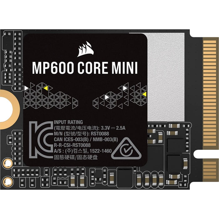 EAN 840006677581 - Corsair MP600 Mini 1 TB M.2 PCI Express 4.0 NVMe QLC 3D NAND imagen 6