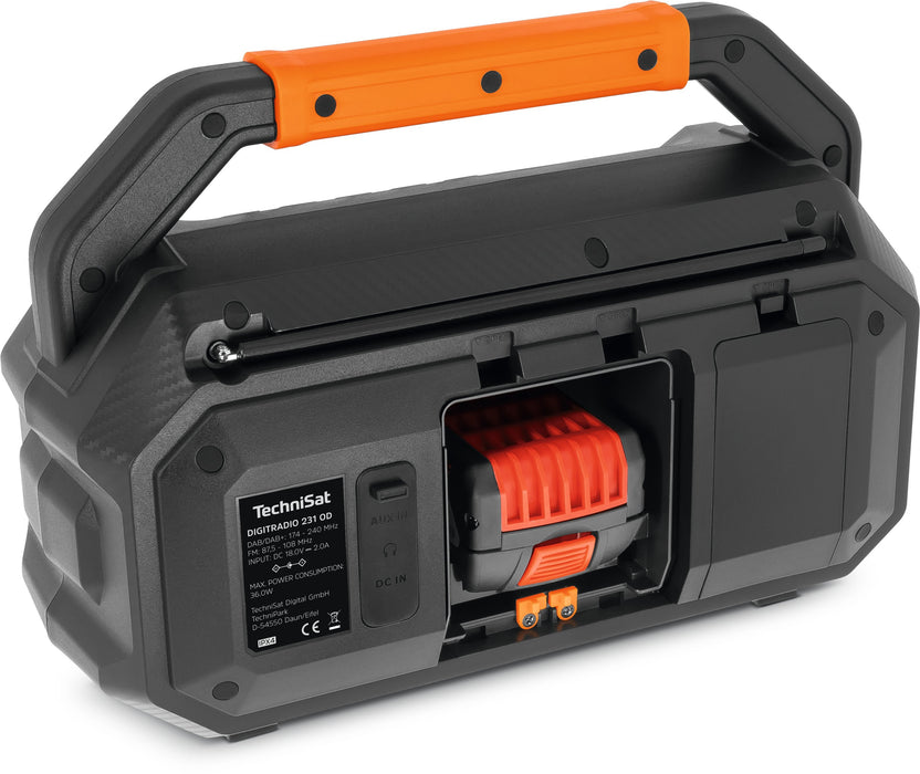 EAN 4019588039667 - TechniSat DIGITRADIO 231 OD Portátil Digital Negro imagen 10