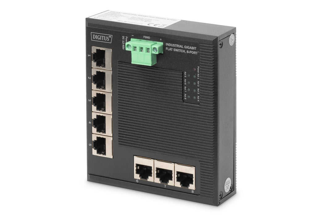 EAN 4016032462842 - Digitus DN-651127 switch No administrado Gigabit Ethernet (10/100/1000) Negro imagen 1