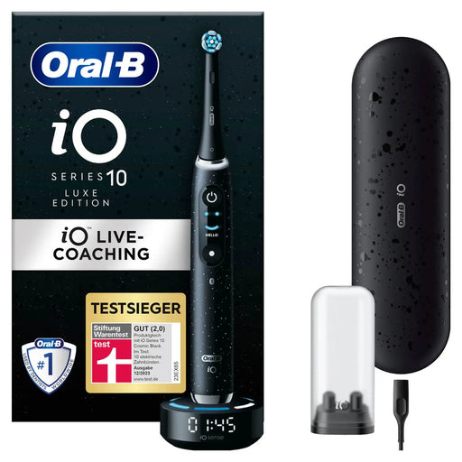 EAN 8006540812068 - Oral-B iO iO10 Adulto Cepillo dental giratorio Negro imagen 2