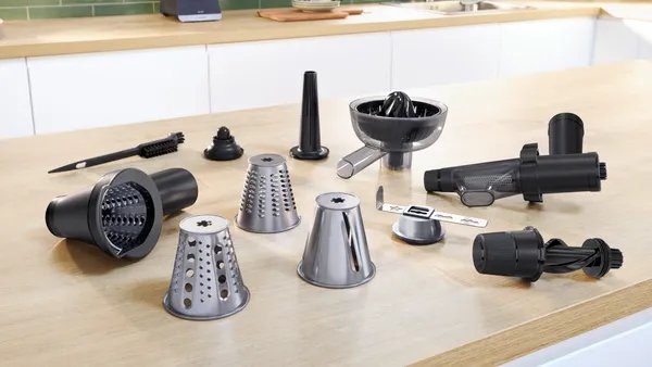 EAN 4242005455836 - Bosch Serie 6 MFWS650B picadora 500 W Negro, Plata imagen 14