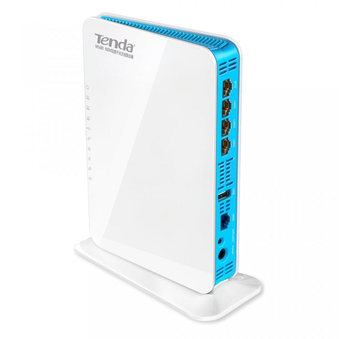 EAN 6932849406634 - Tenda W568R router inalámbrico Gigabit Ethernet Doble banda (2,4 GHz / 5 GHz) Blanco imagen 1