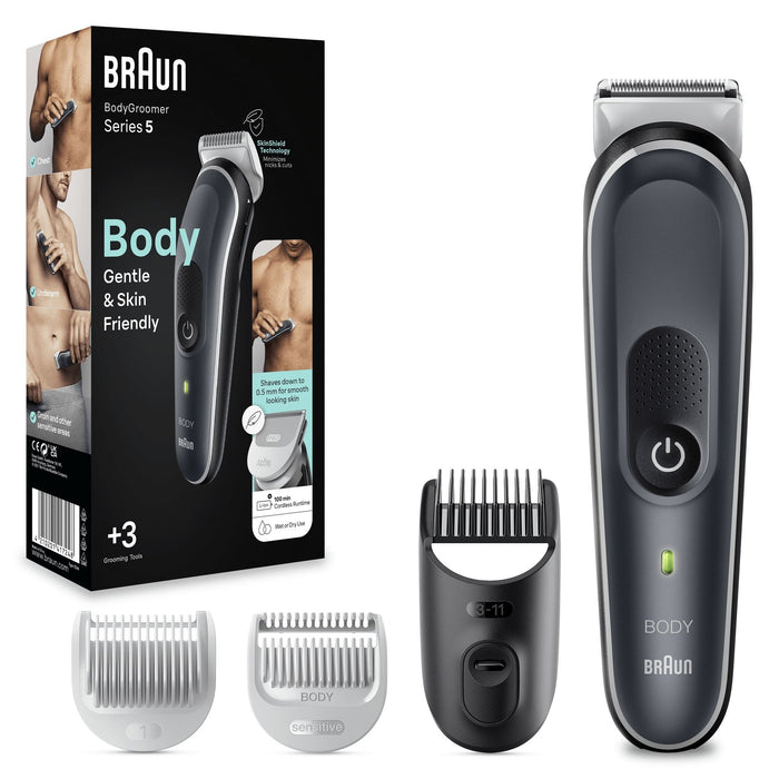 EAN 4210201417187 - Braun BodyGroomer BG5340 Negro, Plata imagen 2