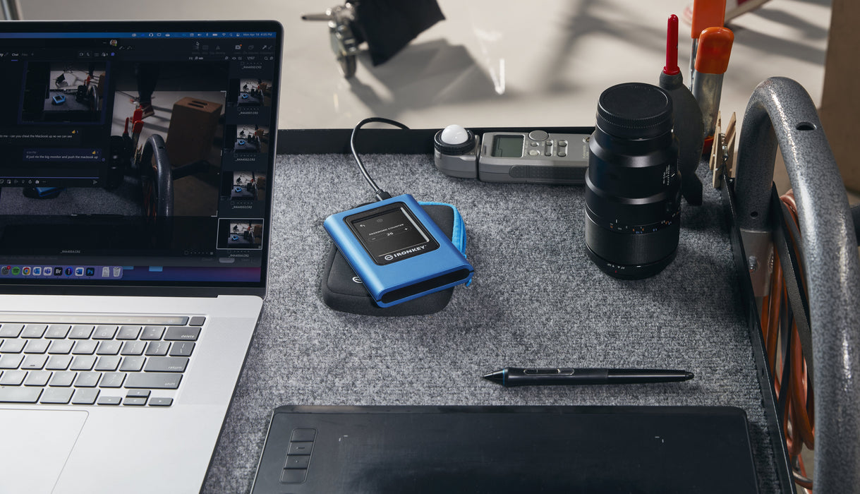 EAN 740617341409 - Kingston Technology IronKey Vault Privacy 80 7,68 TB USB Tipo C 3.2 Gen 1 (3.1 Gen 1) Azul imagen 14