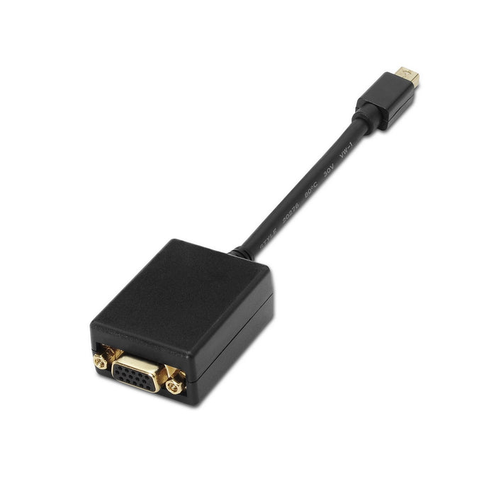 EAN 8436574701340 - AISENS A125-0135 adaptador de cable de vídeo 0,15 m Mini DisplayPort VGA Negro imagen 1