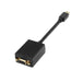 EAN 8436574701340 - AISENS A125-0135 adaptador de cable de vídeo 0,15 m Mini DisplayPort VGA Negro imagen 1