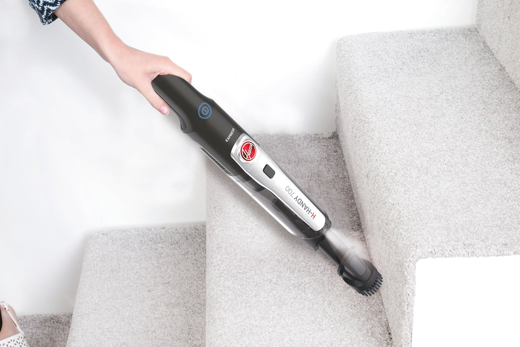 EAN 8059019009834 - Hoover H-HANDY 700 Express HH710T 011 aspiradora de mano Titanio Sin bolsa imagen 14