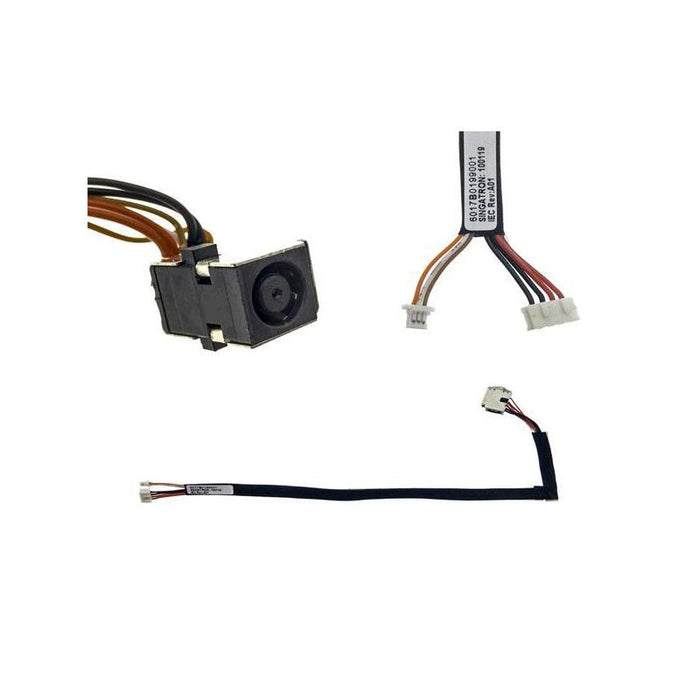 Dc Jack Cable Hp 4710 / 4710s / 4415s /  19cm Acodado