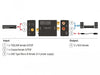 EAN 4043619634774 - DeLOCK 63477 convertidor de audio Negro imagen 3