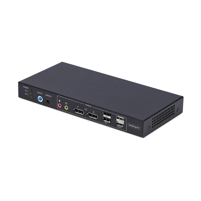 EAN 0065030904346 - StarTech.com P2ADD121D-KVM-SWITCH interruptor KVM Negro imagen 1