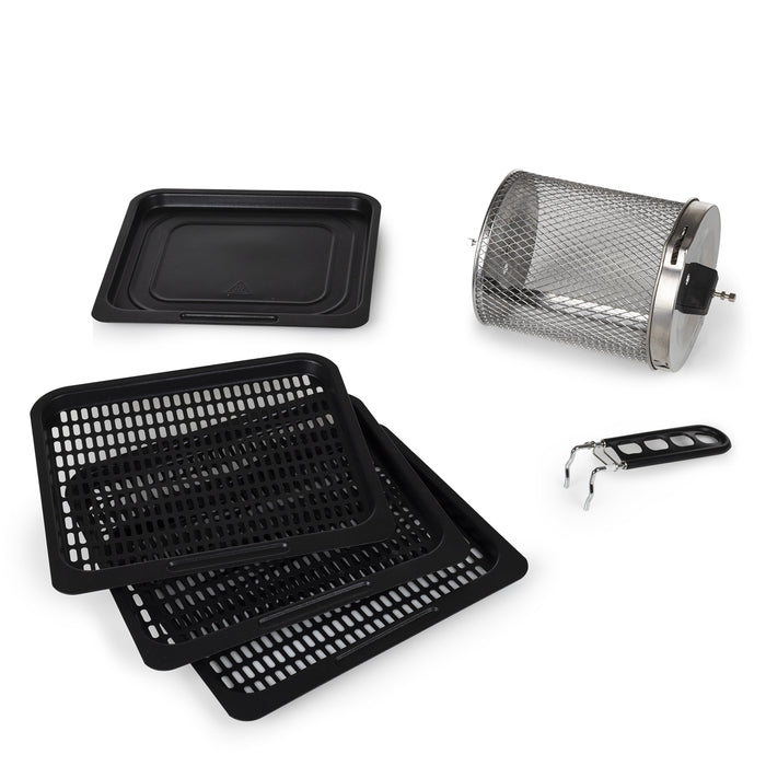 EAN 8713016091451 - Princess 182065 Sencillo 10 L Independiente 1500 W Freidora de aire caliente Plata imagen 21