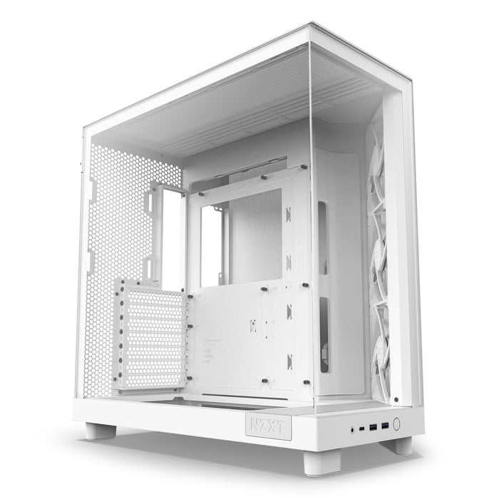 EAN 5056547204048 - NZXT H6 Flow Midi Tower Blanco imagen 2
