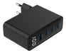 EAN 8716309133869 - Gembird TA-UC-PDQC100LCD-01-BK cargador de dispositivo móvil Portátil, Smartphone Negro Corriente alterna imagen 4