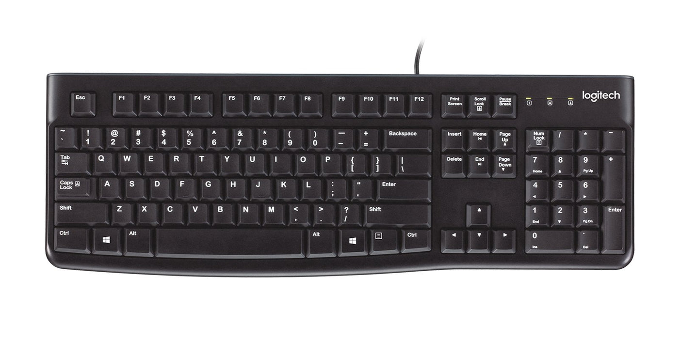 EAN 5099206021433 - Logitech Keyboard K120 for Business teclado Universal USB QWERTY Inglés Negro imagen 1