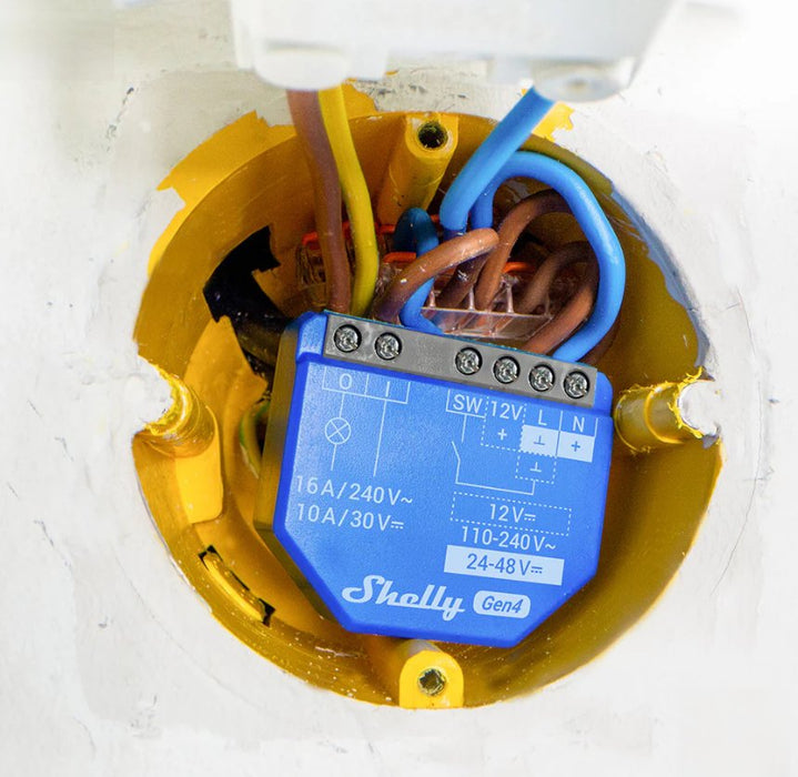 EAN 3800238070687 - Shelly 1 Gen4 Interruptor inteligente Azul imagen 4