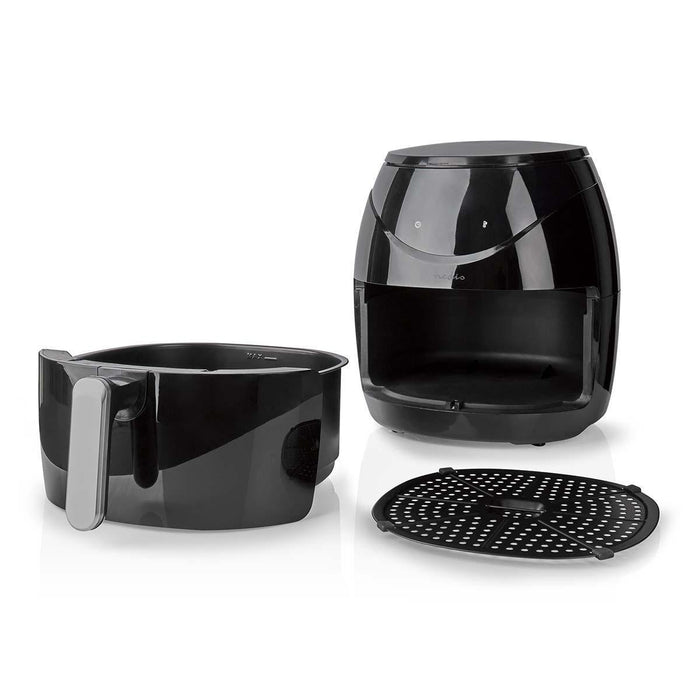 EAN 5412810334360 - Nedis KAAF250EBK freidora Sencillo 6,5 L Independiente 1800 W Freidora de aire caliente Negro imagen 11