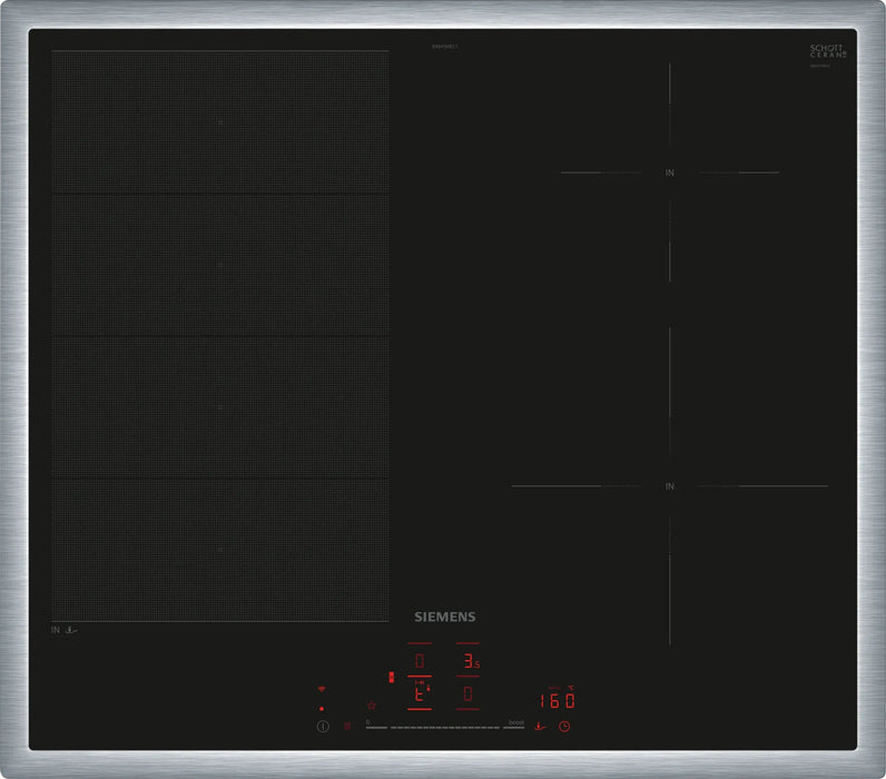 EAN 4242003935453 - Siemens iQ700 EX645HEC1E hobs Negro Integrado 60 cm Con placa de inducción 4 zona(s) imagen 1