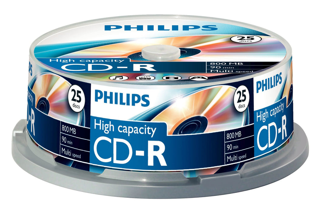 EAN 8710895782371 - Philips CR8D8NB25/00 CD en blanco 800 MB imagen 1