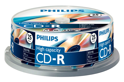 EAN 8710895782371 - Philips CR8D8NB25/00 CD en blanco 800 MB imagen 1