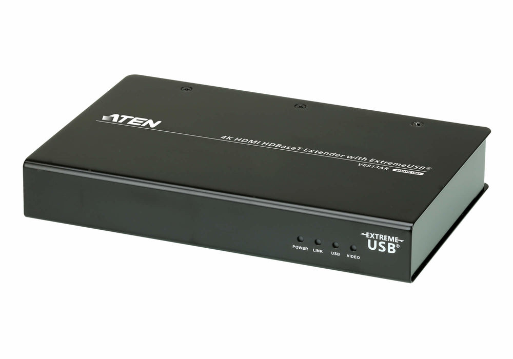 EAN 4719264645112 - ATEN VE813A-AT-G extensor audio/video Transmisor y receptor de señales AV Negro imagen 5