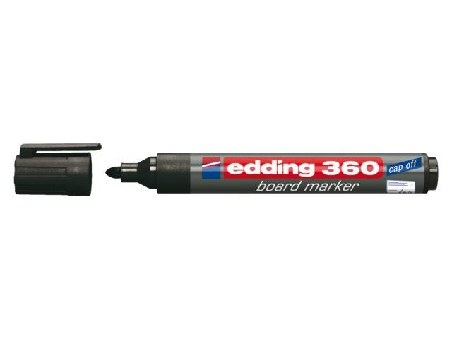 EAN 4004764391257 - Edding e-360 marcador 1 pieza(s) Negro imagen 1