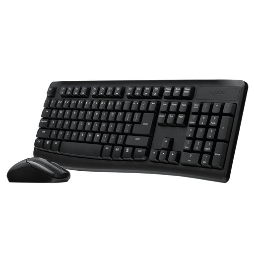 EAN 6940056121707 - Rapoo X1800Pro teclado Ratón incluido Universal RF inalámbrico QWERTY Negro imagen 2