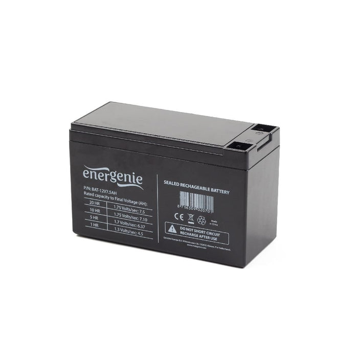 EAN 8716309020701 - Gembird BAT-12V7.5AH batería para sistema ups 12 V imagen 1