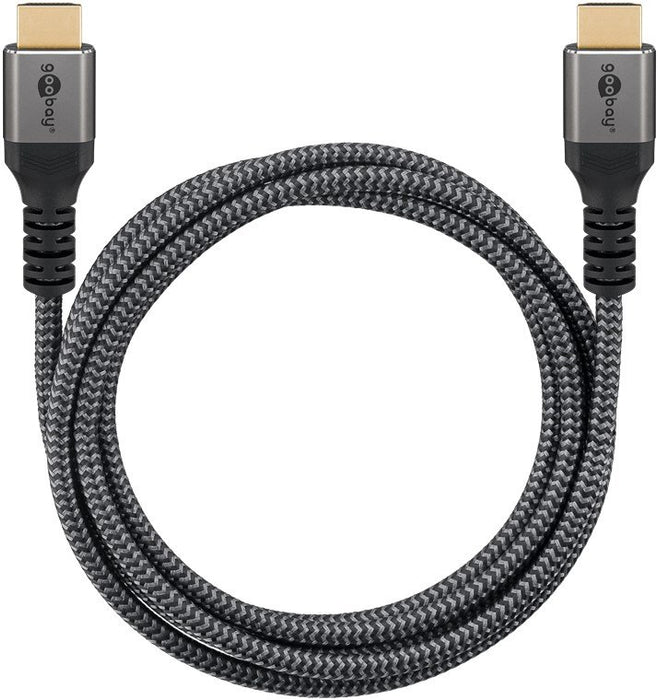 EAN 4040849649929 - Goobay 64992 cable HDMI 0,5 m HDMI tipo A (Estándar) Negro, Plata imagen 2
