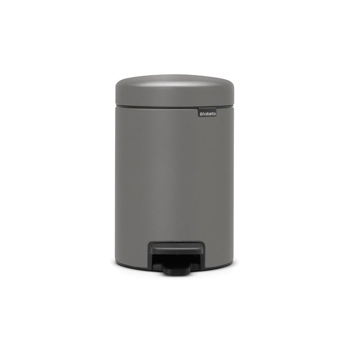 EAN 8710755126260 - Brabantia 126260 papelera 3 L Alrededor Plástico Gris imagen 1