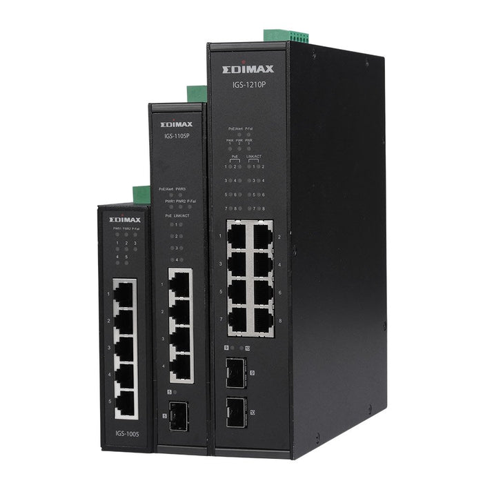EAN 4717964704672 - Edimax IGS-1005 switch No administrado L2 Gigabit Ethernet (10/100/1000) Negro imagen 7